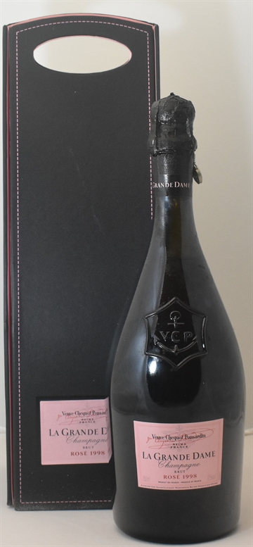 Veuve Clicquot La Grande Dame  Rose 1998 75cl giftbox